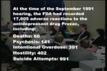 1991 FDA Hearing on Prozac